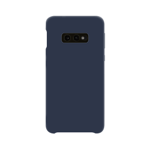 Samsung Galaxy S10e back case darkblue - siliconen