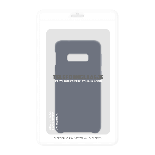 Sealbag Samsung Galaxy S10e Siliconen back case - darkblue - telefoonglaasje