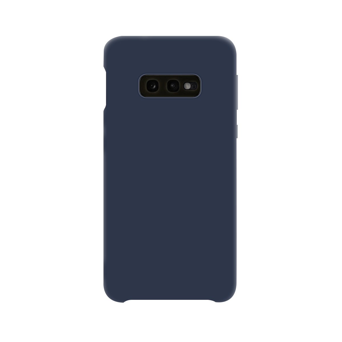 Bij naam verhoging dagboek Samsung Galaxy S10e hoesje siliconen - Darkblue - Telefoonglaasje