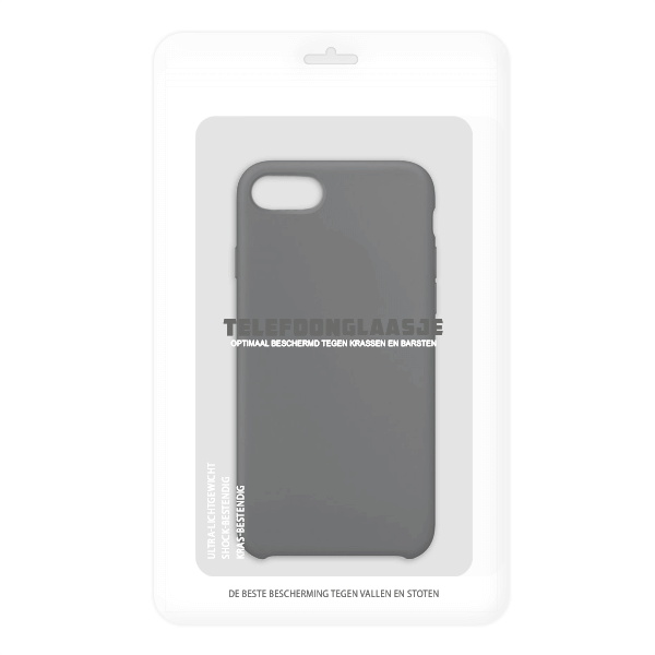 iPhone 7 / 8 siliconen back case - black