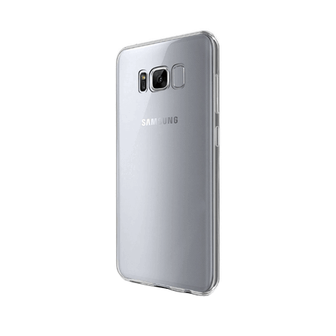 Aangebracht Samsung Galaxy S8 tpu hoesje - transparant