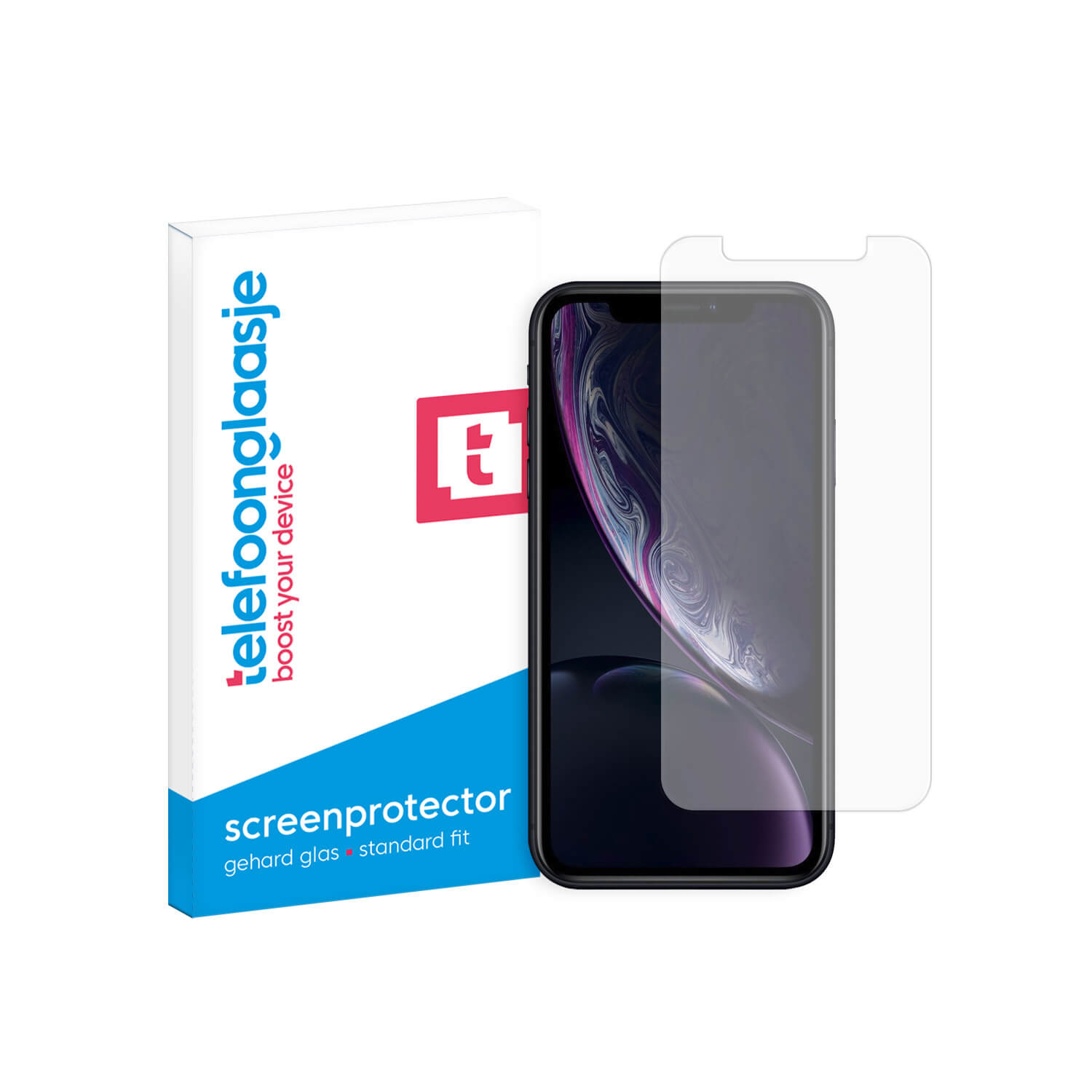 iPhone XR screenprotector gehard glas
