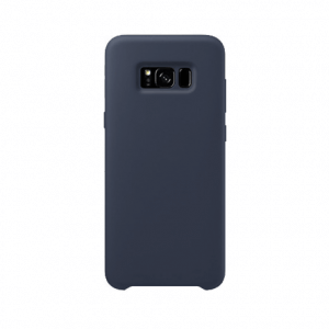 Samsung Galaxy S8 back case darkblue - siliconen