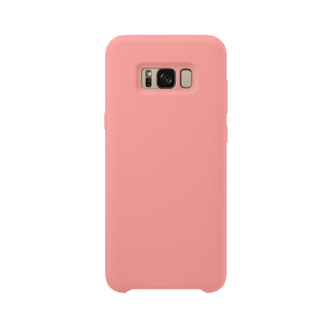 Samsung Galaxy S8 back case pink - siliconen