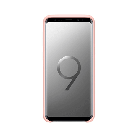 Samsung Galaxy S9 back case pink - siliconen