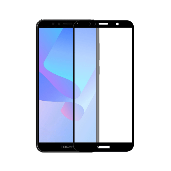 Huawei Y6 2018 screenprotector gehard glas - Edge to Edge - Telefoonglaasje