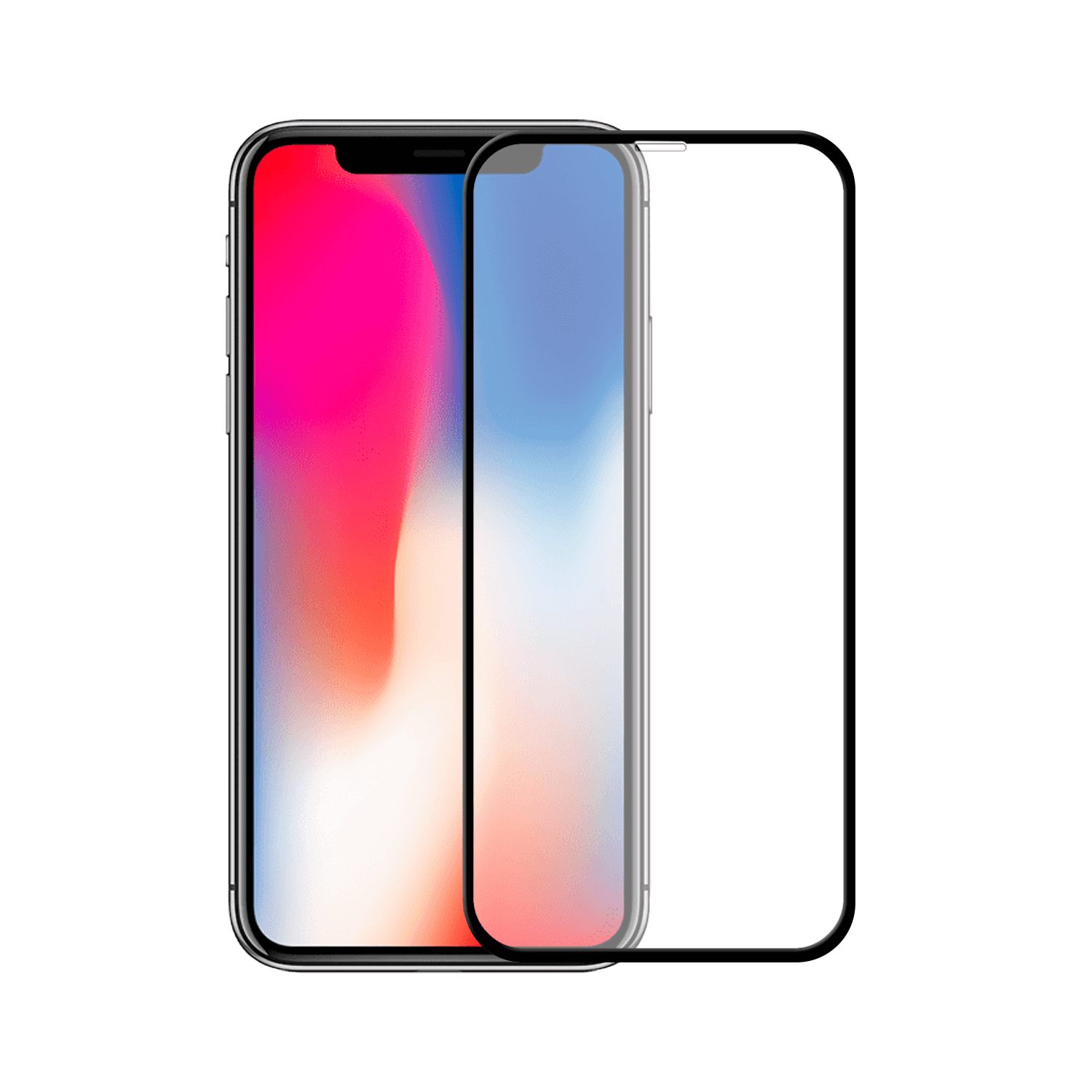 Torrent Immuniseren type iPhone X screenprotector - Gehard glas - Telefoonglaasje