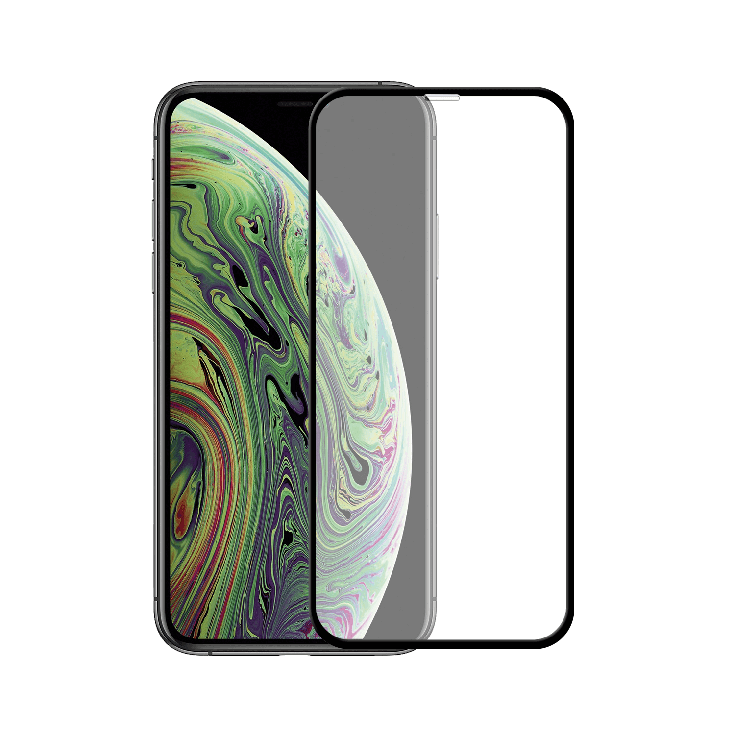 iPhone XS screenprotector gehard glas Edge to Edge