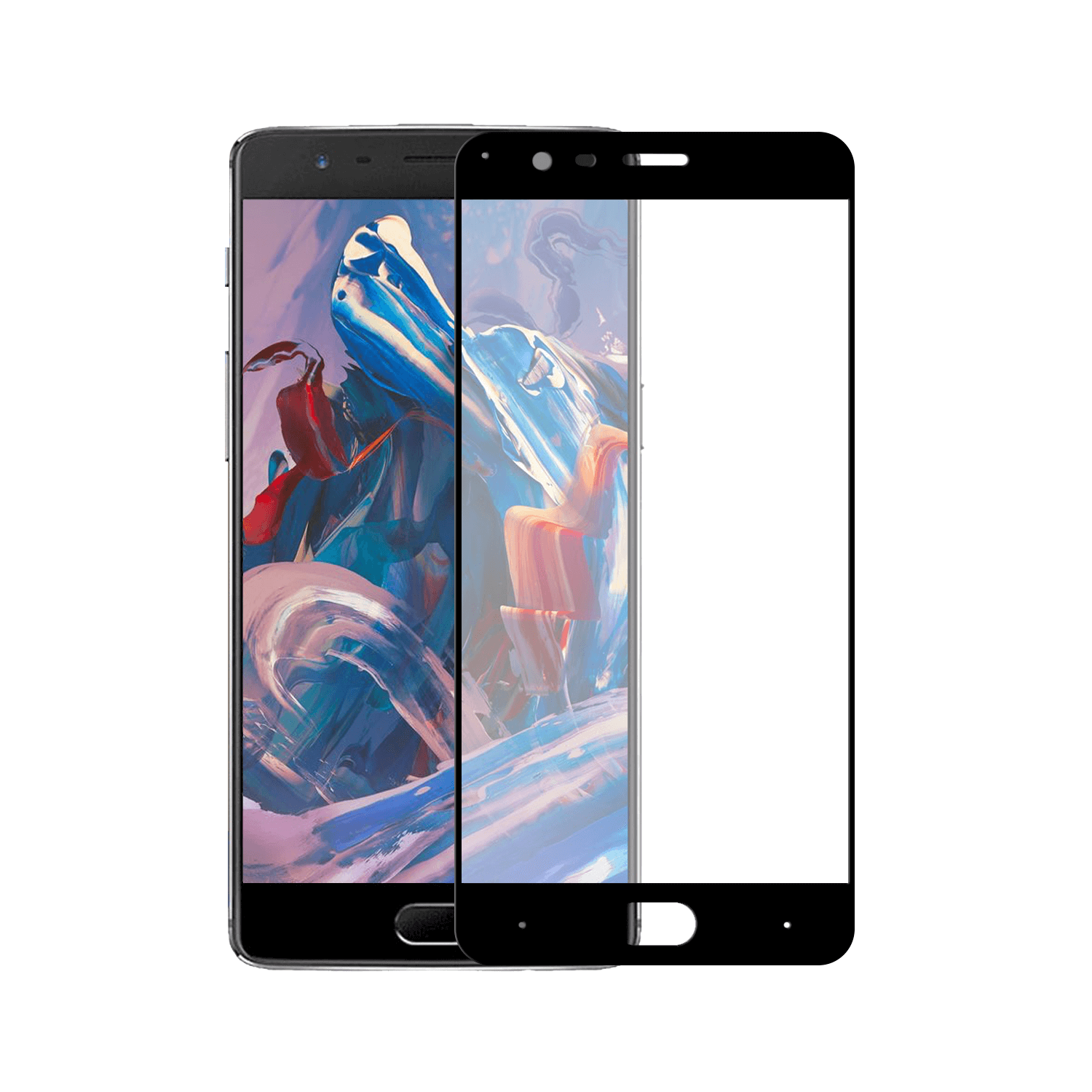 OnePlus 3T screenprotector Gehard glas Telefoonglaasje