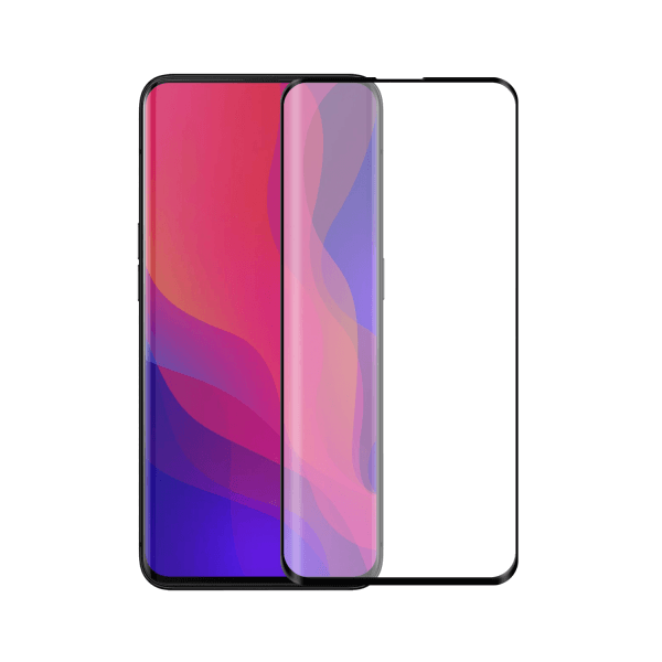 OPPO Find X screenprotector gehard glas - Edge to Edge - Telefoonglaasje