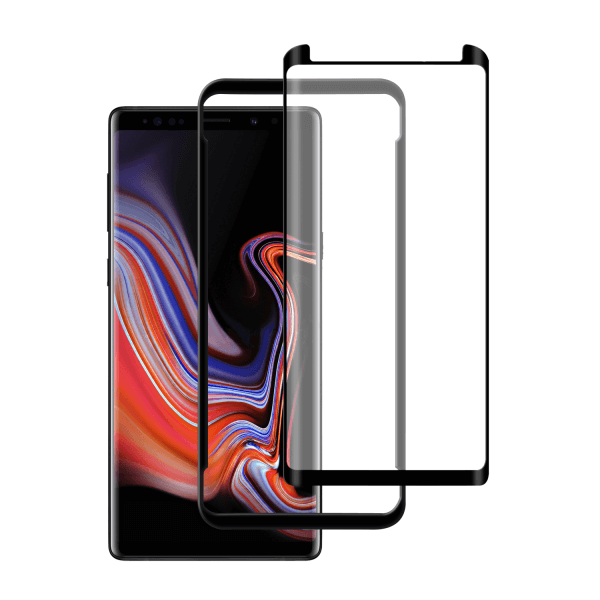 Samsung Galaxy Note 9 Case friendly screenprotector gehard glas - Telefoonglaasje