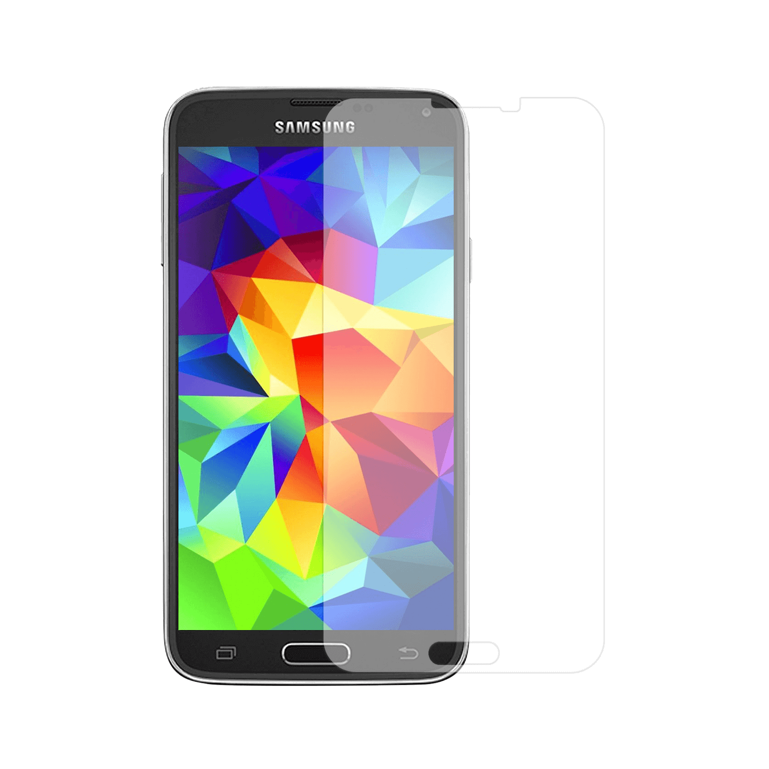 Melodrama Schaar boog Samsung Galaxy S5 screenprotector - Gehard glas - Telefoonglaasje