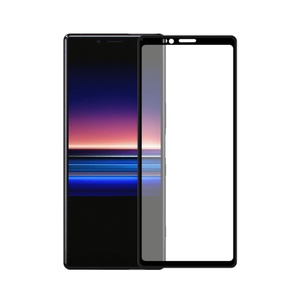 Sony Xperia 1 screenprotector gehard glas - Edge to Edge - Telefoonglaasje
