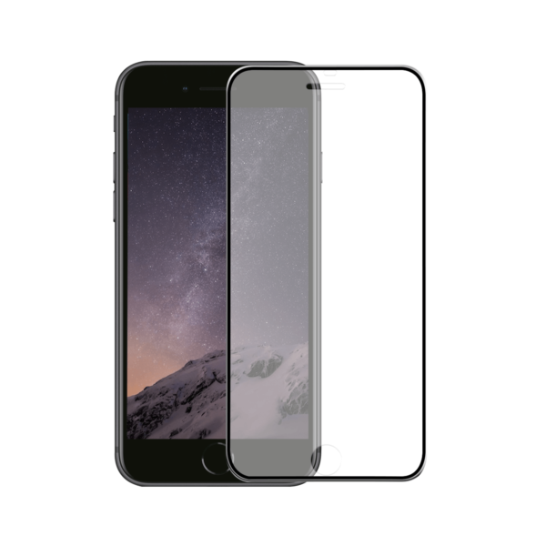iPhone 6 Plus screenprotector gehard glas - Metaal - Telefoonglaasje