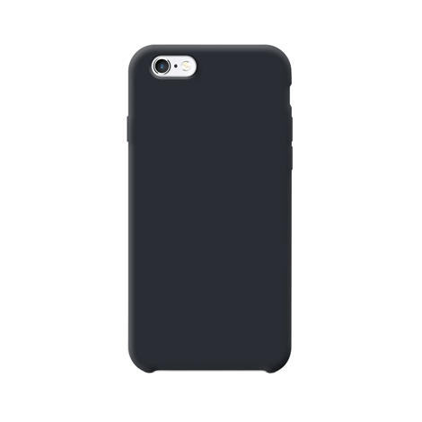 iPhone 6 6S Silicone Back Cover Zwart