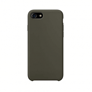 iPhone 7 siliconen back case - Dark Olive