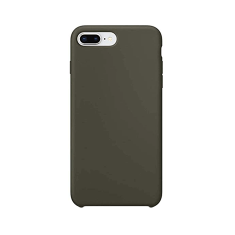 iPhone 7 siliconen - Dark Olive - Telefoonglaasje