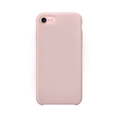 Pijlpunt badge lijden iPhone 8 hoesje siliconen - Pink Sand - Telefoonglaasje