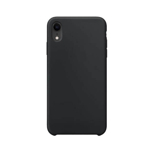 iPhone XR siliconen back case - zwart