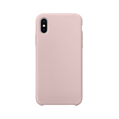 iPhone XS siliconen back case - Pink Sand