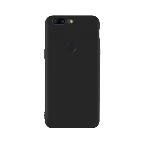 OnePlus 5T tpu back case - Zwart