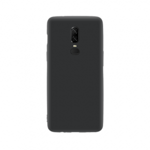 OnePlus 6 tpu back case - Zwart