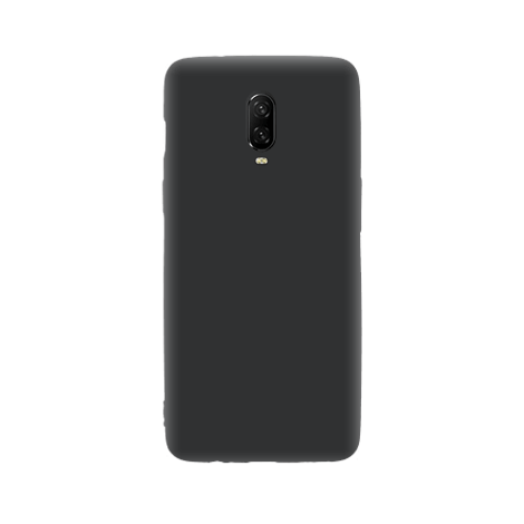 OnePlus 6T tpu back case - Zwart