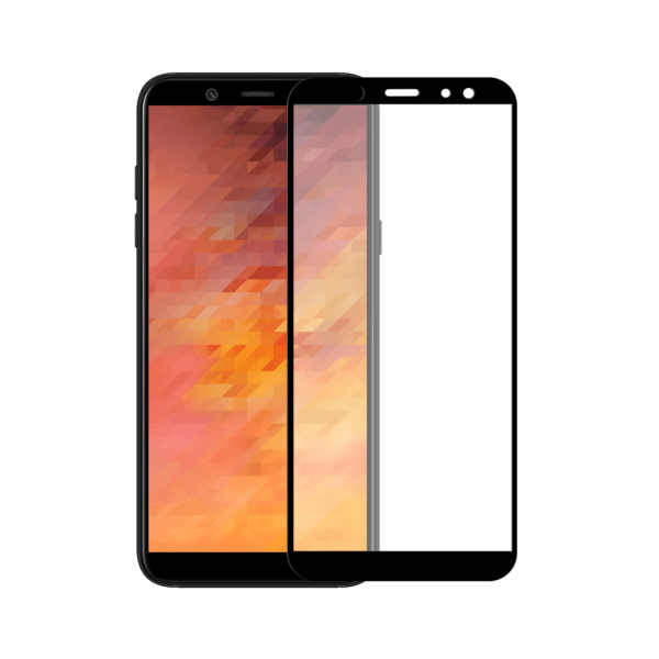 Samsung Galaxy A6 Plus 2018 screenprotector gehard glas - Edge to Edge - Telefoonglaasje
