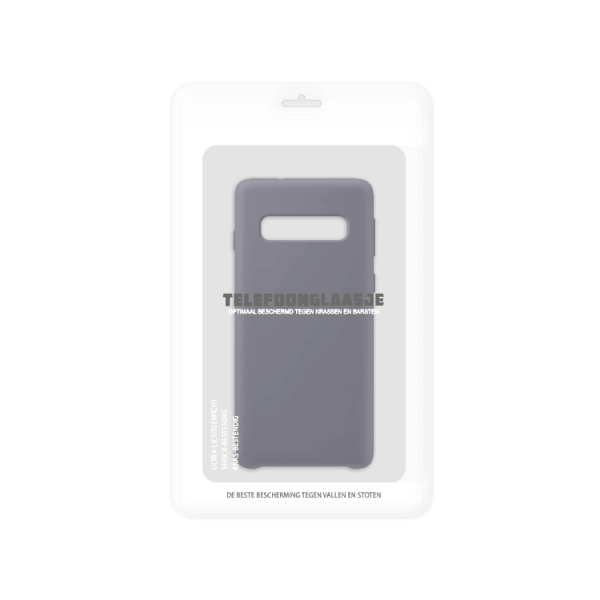 Sealbag Samsung Galaxy S10 Plus Siliconen back case - darkblue - telefoonglaasje