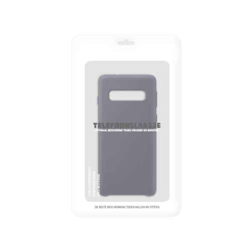 Sealbag Samsung Galaxy S10 Siliconen back case - darkblue - telefoonglaasje