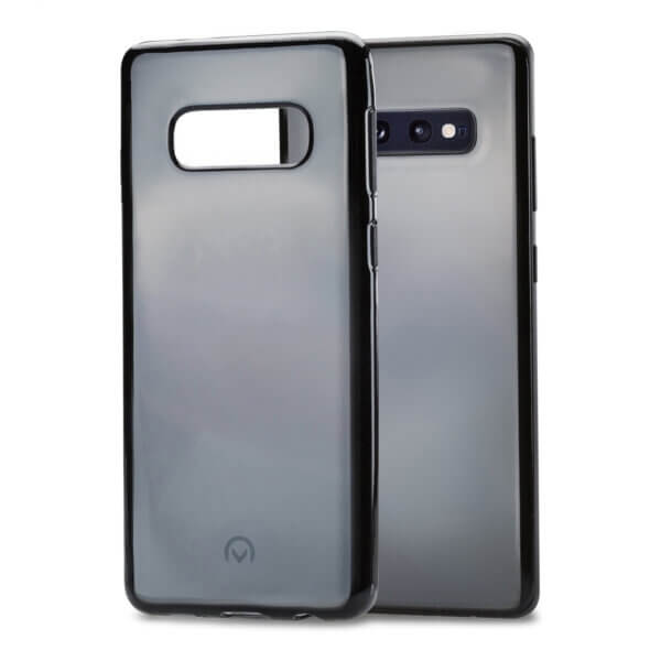 Samsung Galaxy S10e siliconen back cover - glossy black - lege case