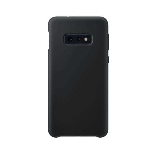 Samsung Galaxy S10e back case black - siliconen