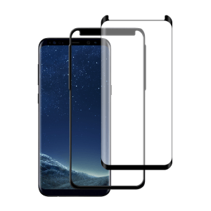 Samsung Galaxy S8 Case friendly screenprotector gehard glas - Telefoonglaasje