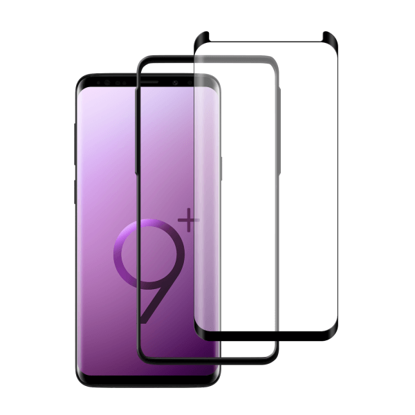 Samsung Galaxy S9 Plus Case friendly screenprotector gehard glas - Telefoonglaasje