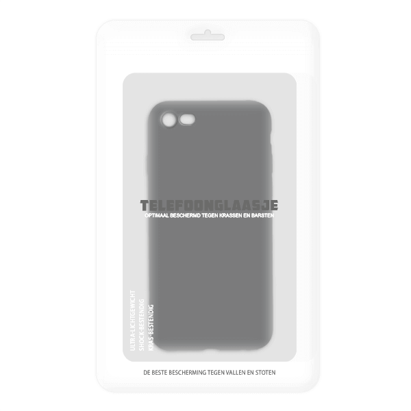 Sealbag iPhone 7 tpu back case - zwart