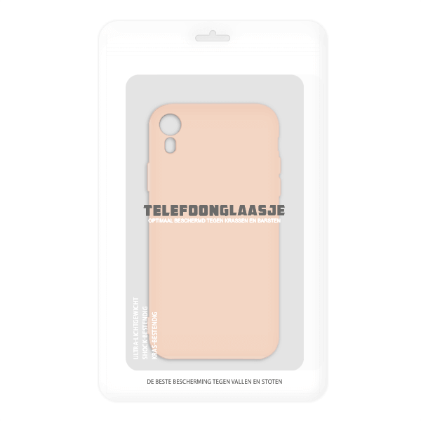 Sealbag iPhone XR tpu back case - pink