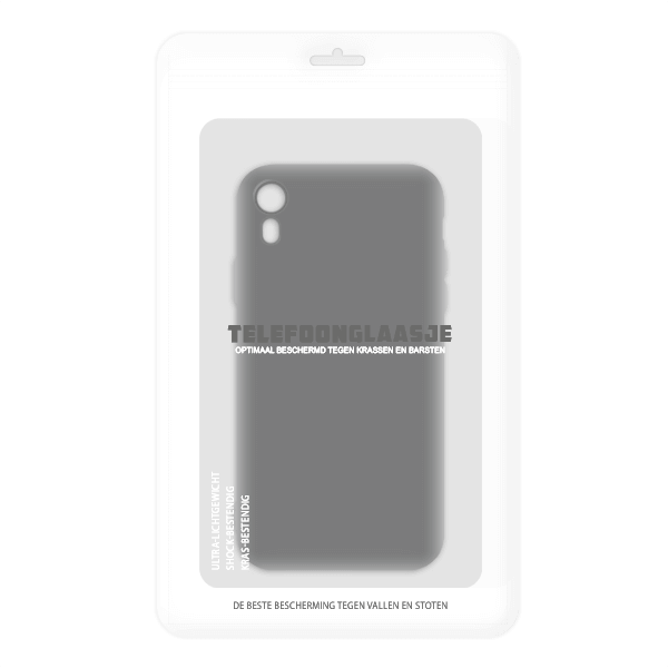 Sealbag iPhone XR tpu back case - zwart