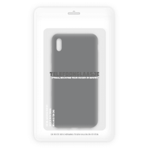 Sealbag iPhone XS Max tpu back case - zwart