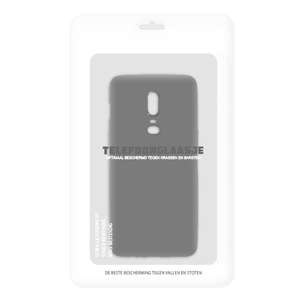 Sealbag OnePlus 6 tpu back case - zwart