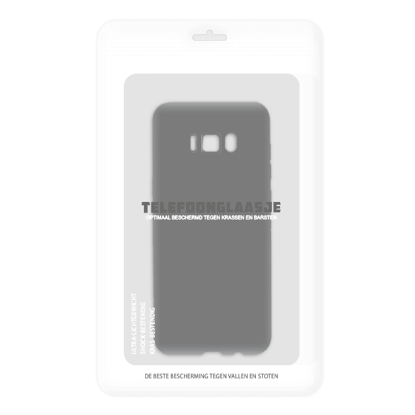 Sealbag Samsung Galaxy S8 tpu back case - zwart