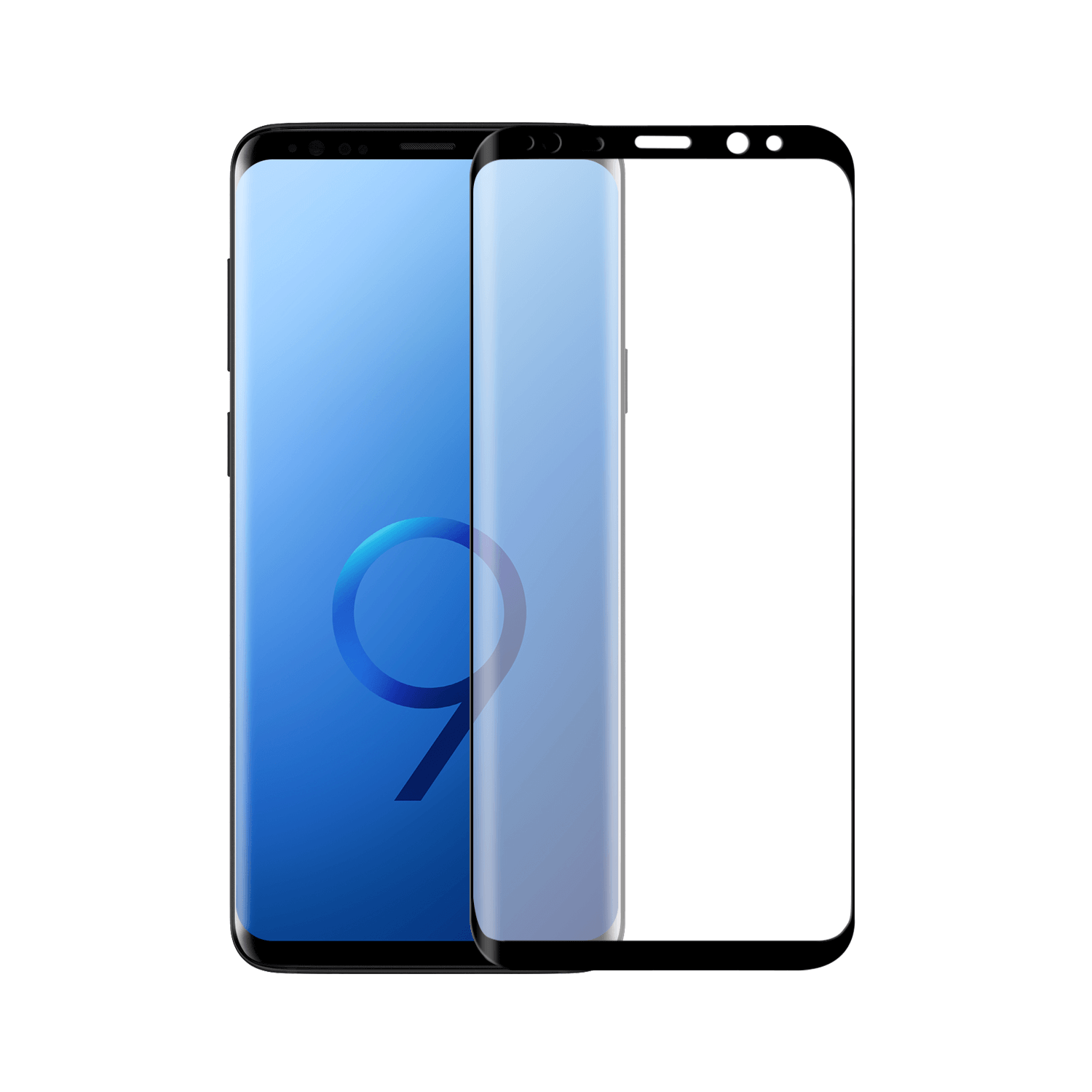 Samsung Galaxy S9 - Gehard glas Telefoonglaasje