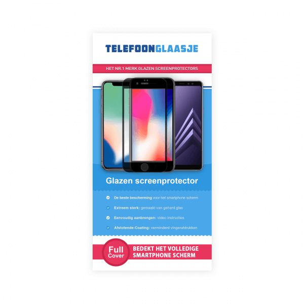 Verpakking Edge to Edge screenprotector - Telefoonglaasje