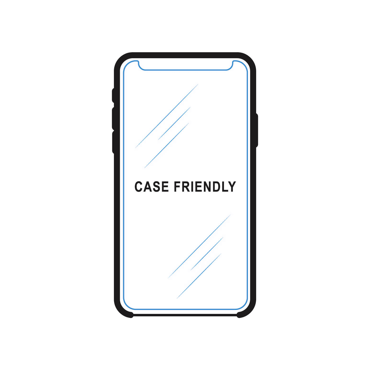 Wat is een case friendly screenprotector?