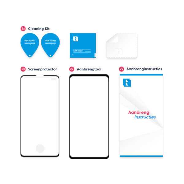 DuoPack Samsung Galaxy S10 Plus inhoud
