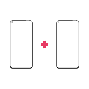 DuoPack Honor View 20 Edge to Edge screenprotector - Telefoonglaasje