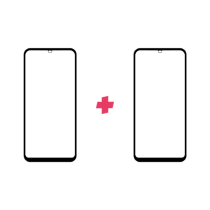 DuoPack Huawei Mate 20 Lite Edge to Edge screenprotector - Telefoonglaasje