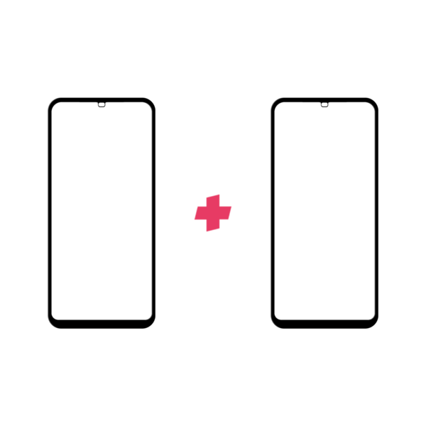 DuoPack Huawei Mate 20 Lite Edge to Edge screenprotector - Telefoonglaasje