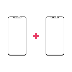 DuoPack Huawei Mate 20 Pro Edge to Edge screenprotector - Telefoonglaasje