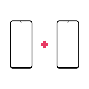 DuoPack Huawei P Smart Plus 2019 Edge to Edge screenprotector - Telefoonglaasje