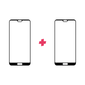 DuoPack Huawei P20 Pro Edge to Edge screenprotector